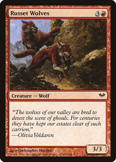 Russet Wolves [Foil]