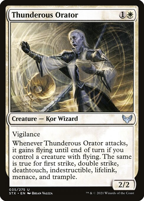 Thunderous Orator [Foil]