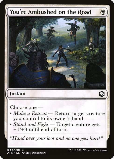 You're Ambushed on the Road [Foil]