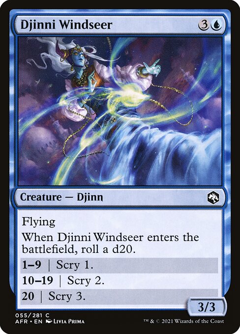 Djinni Windseer [Foil]