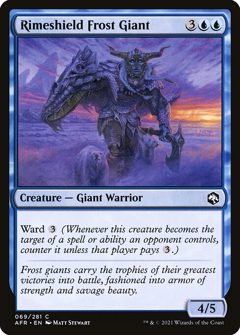 Rimeshield Frost Giant [Foil]