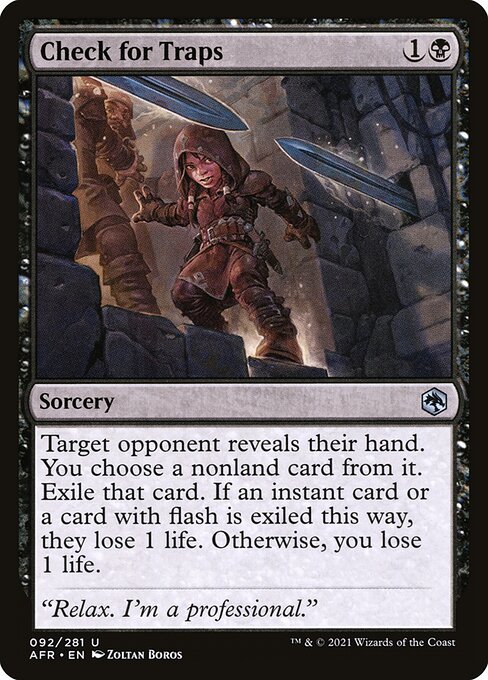 Check for Traps [Foil]