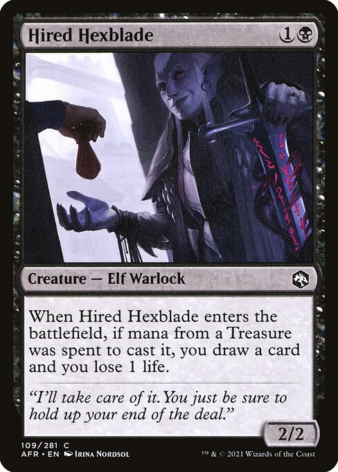 Hired Hexblade [Foil]