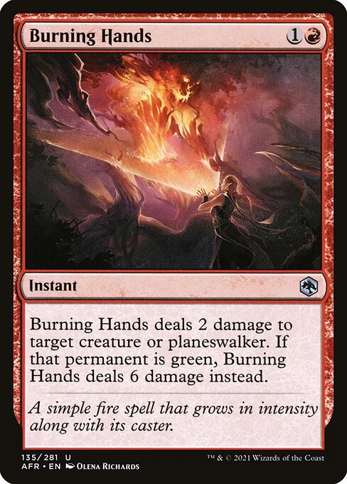 Burning Hands [Foil]