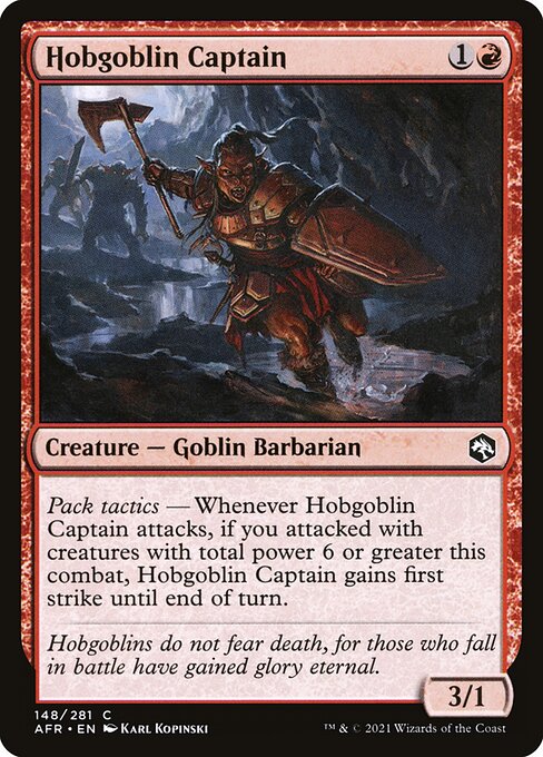 Hobgoblin Captain [Foil]