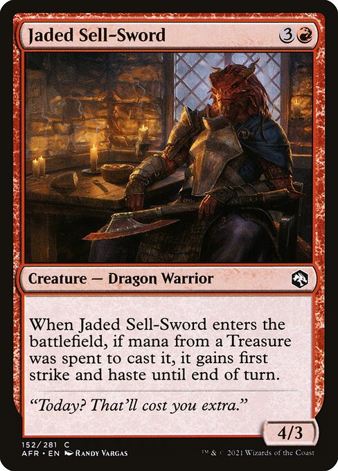 Jaded Sell-Sword [Foil]