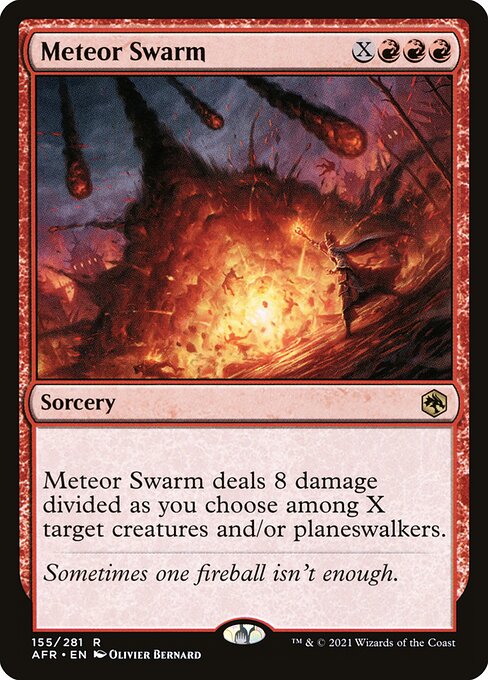 Meteor Swarm [Foil]