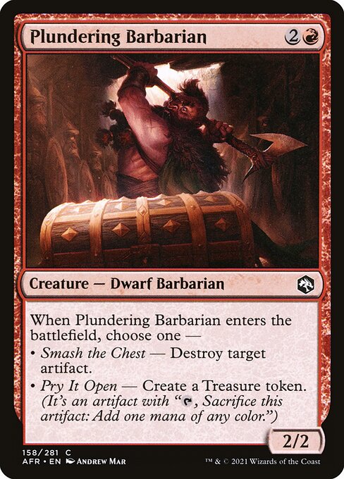 Plundering Barbarian [Foil]