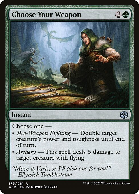 Choose Your Weapon [Foil]