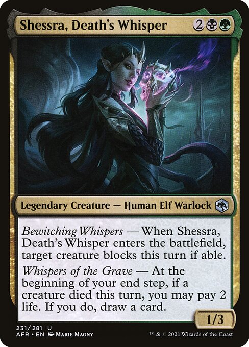 Shessra, Death's Whisper [Foil]