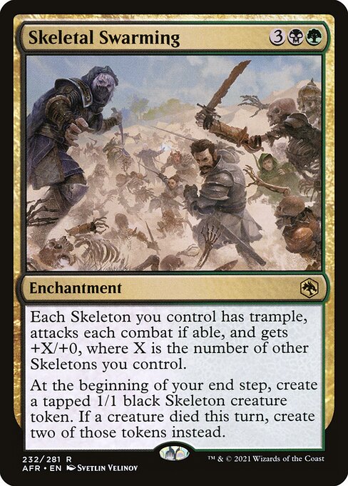 Skeletal Swarming [Foil]