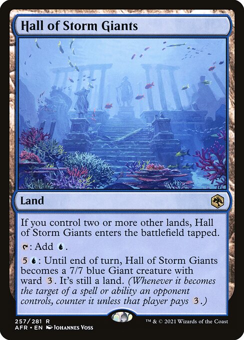Hall of Storm Giants [Foil]