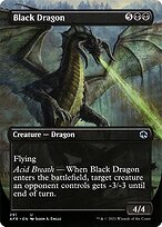 Black Dragon [Borderless]