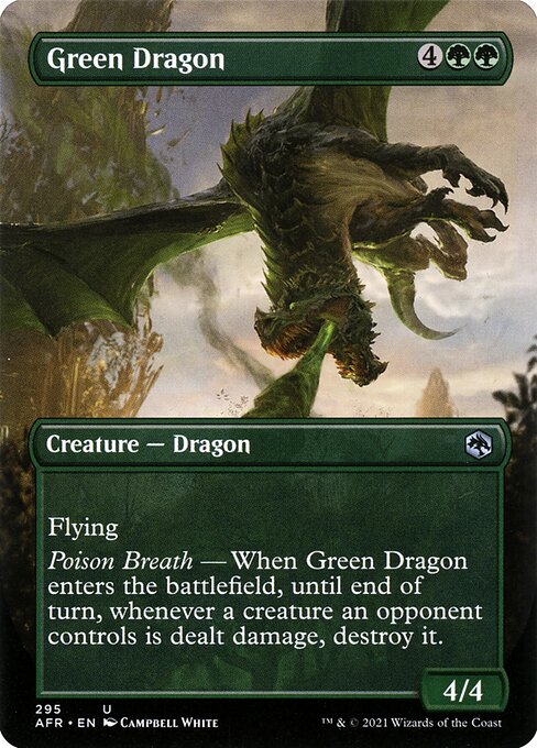 Green Dragon [Borderless]