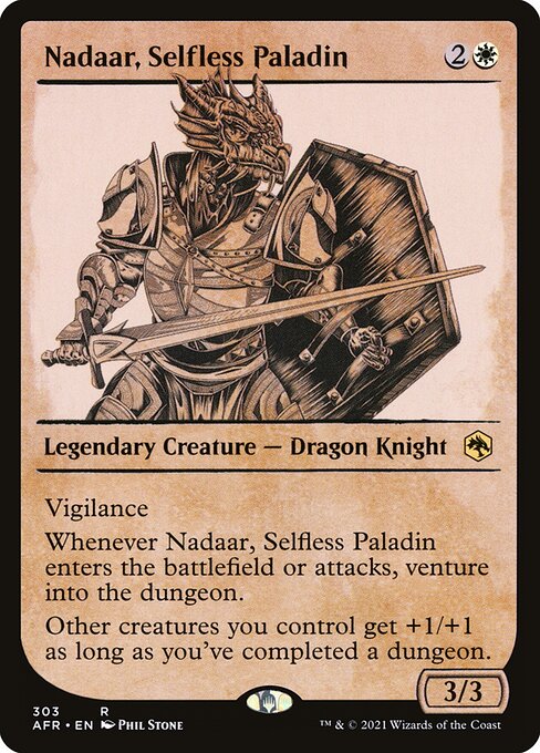 Nadaar, Selfless Paladin [Showcase Foil]