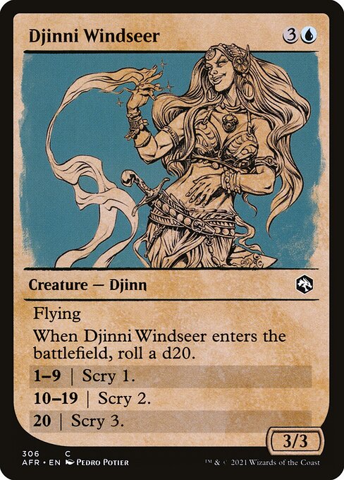 Djinni Windseer [Showcase Foil]