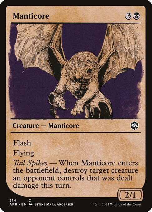 Manticore [Showcase Foil]
