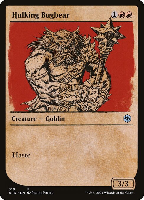 Hulking Bugbear [Showcase Foil]