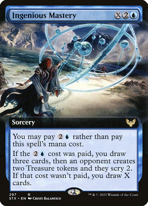 Ingenious Mastery [Extended Artwork Foil]