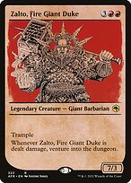 Zalto, Fire Giant Duke [Showcase]