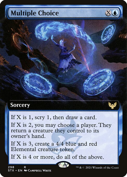 Multiple Choice [Extended Artwork Foil]