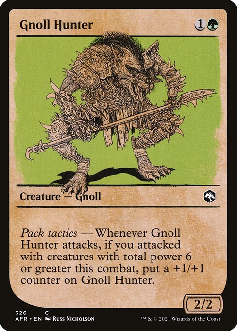 Gnoll Hunter [Showcase Foil]