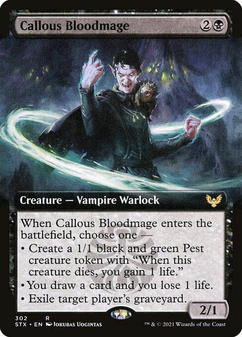 Callous Bloodmage [Extended Artwork]