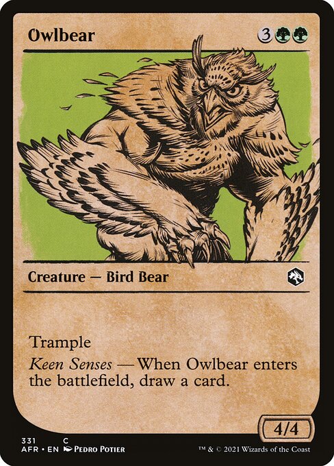 Owlbear [Showcase Foil]