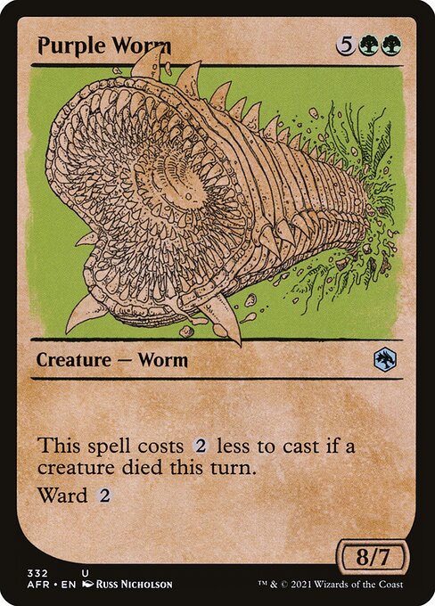 Purple Worm [Showcase Foil]
