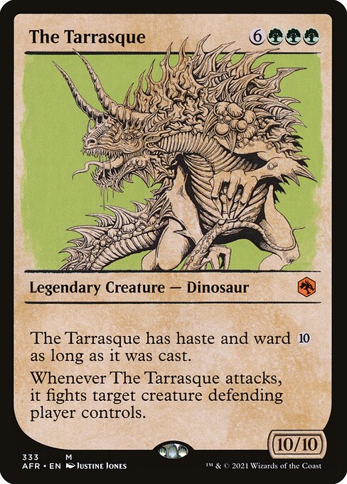 The Tarrasque [Showcase Foil]