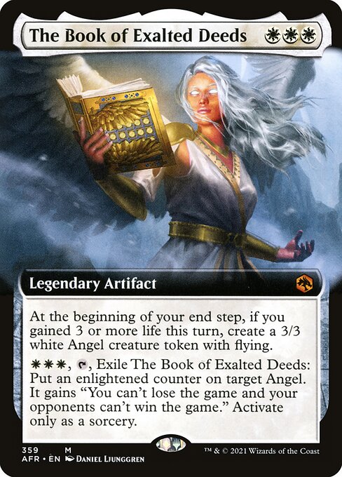 The Book of Exalted Deeds [Extended Artwork Foil]
