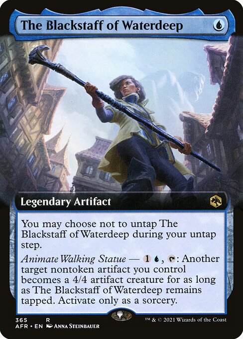 The Blackstaff of Waterdeep [Extended Artwork Foil]