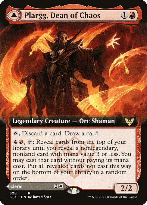 Plargg, Dean of Chaos // Augusta, Dean of Order [Extended Artwork]