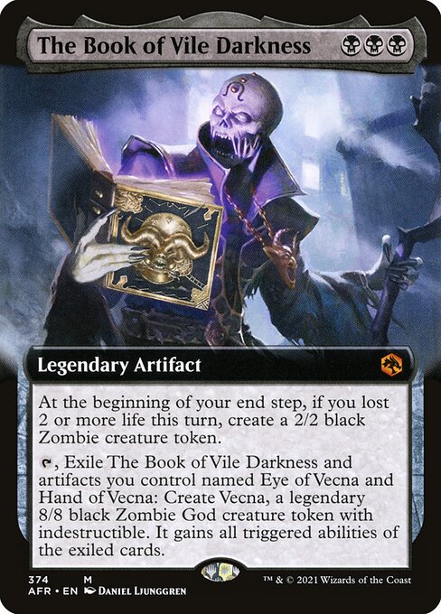 The Book of Vile Darkness [Extended Artwork Foil]