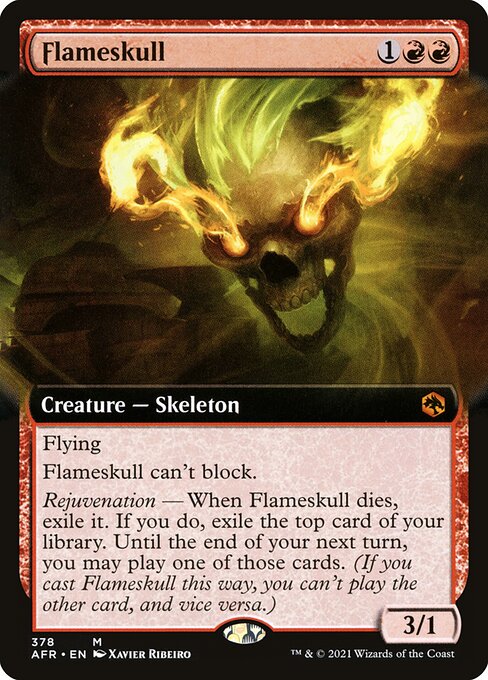 Flameskull [Extended Artwork Foil]