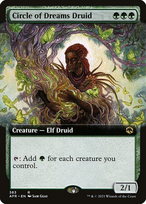 Circle of Dreams Druid [Extended Artwork Foil]