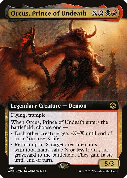 Orcus, Prince of Undeath [Extended Artwork]