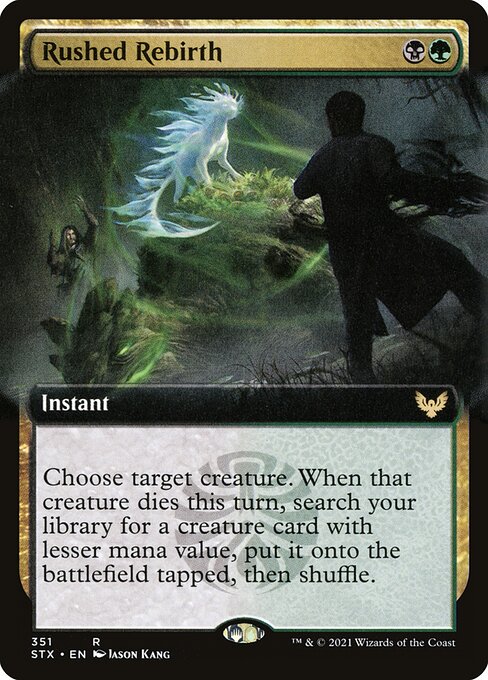 Rushed Rebirth [Extended Artwork]