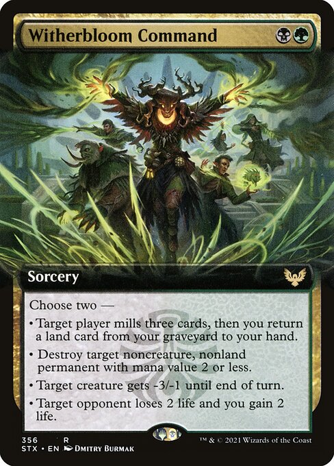 Witherbloom Command [Extended Artwork]