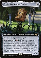 Codie, Vociferous Codex [Extended Artwork]