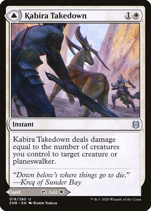 Kabira Takedown // Kabira Plateau [Foil]