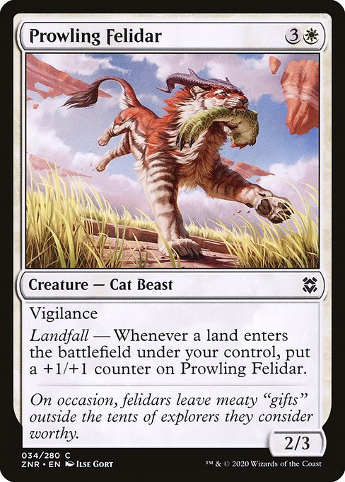 Prowling Felidar [Foil]