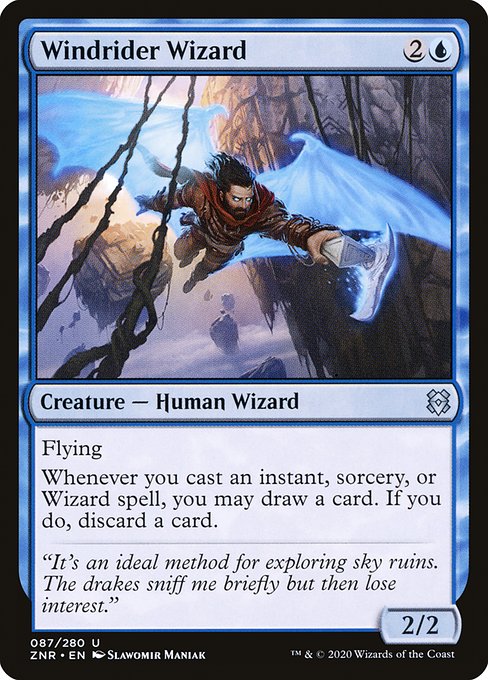 Windrider Wizard [Foil]