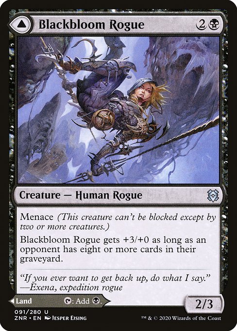 Blackbloom Rogue // Blackbloom Bog [Foil]