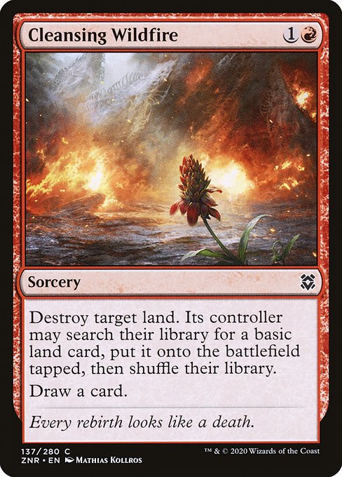 Cleansing Wildfire [Foil]