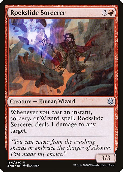 Rockslide Sorcerer [Foil]