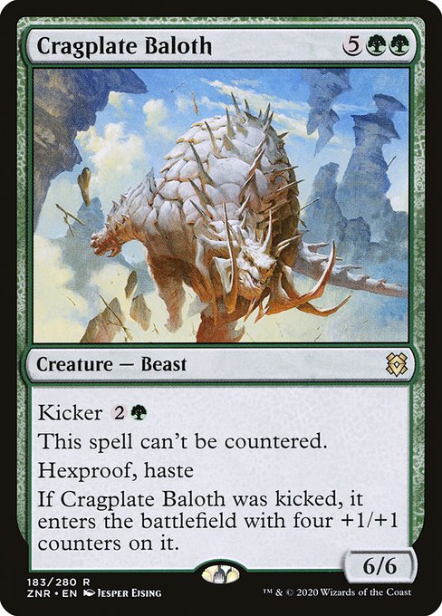 Cragplate Baloth [Foil]