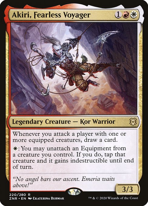 Akiri, Fearless Voyager [Foil]