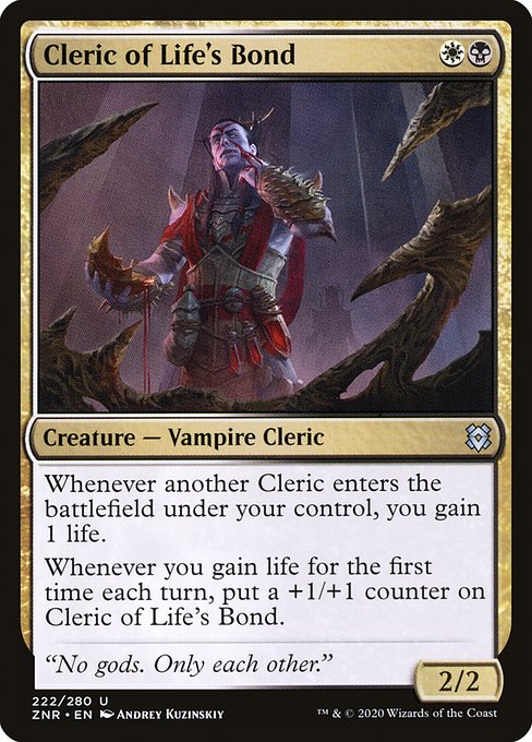 Cleric of Life's Bond [Foil]