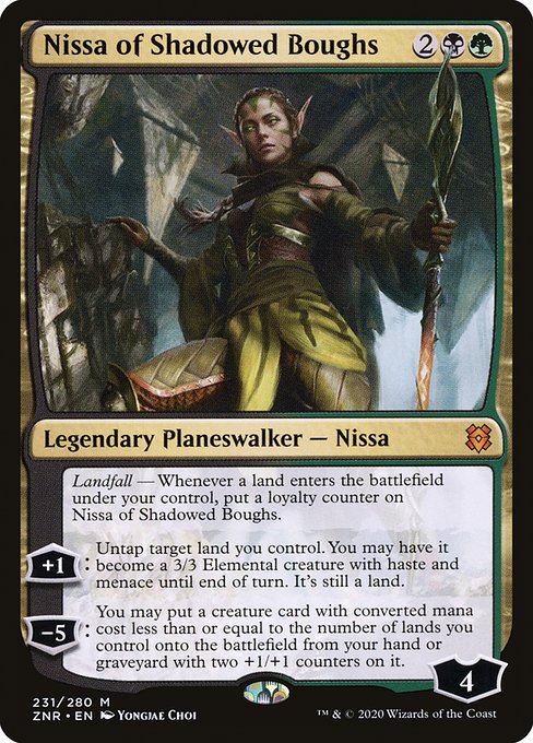 Nissa of Shadowed Boughs [Foil]